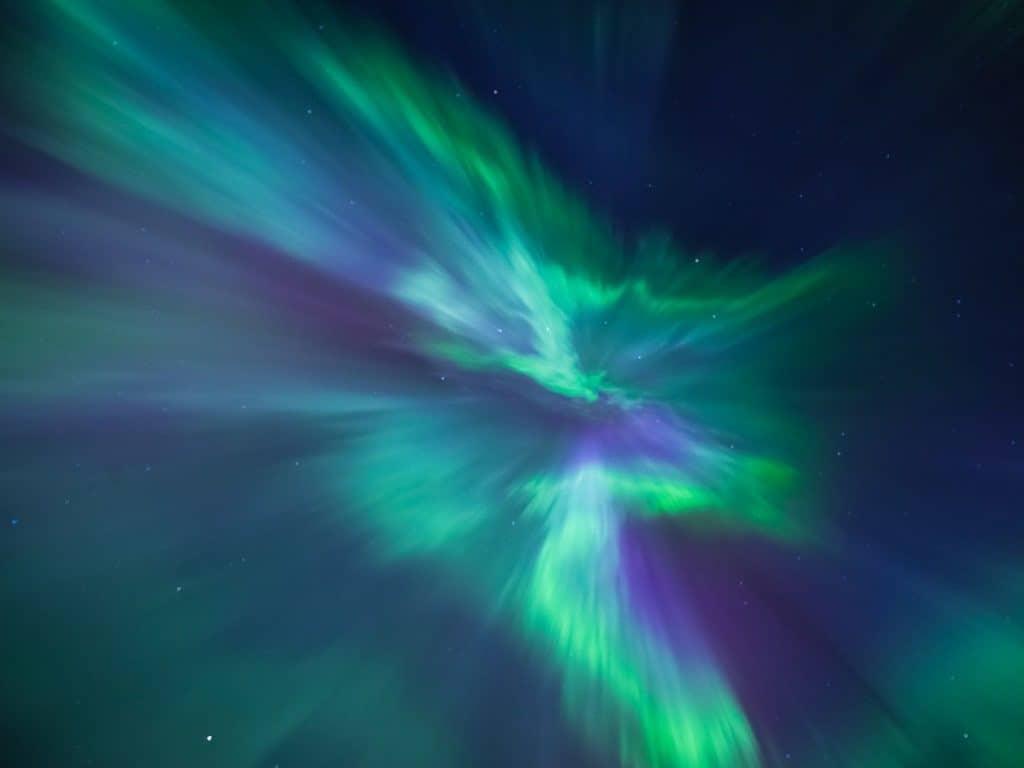 lapland pictures northern lights by Her Finland blog