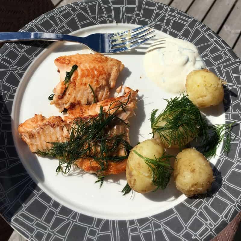 Finnish salmon recipe