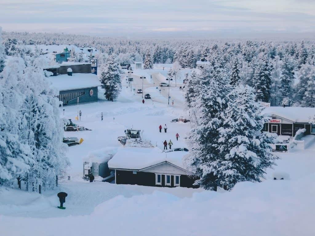 buses in Lapland