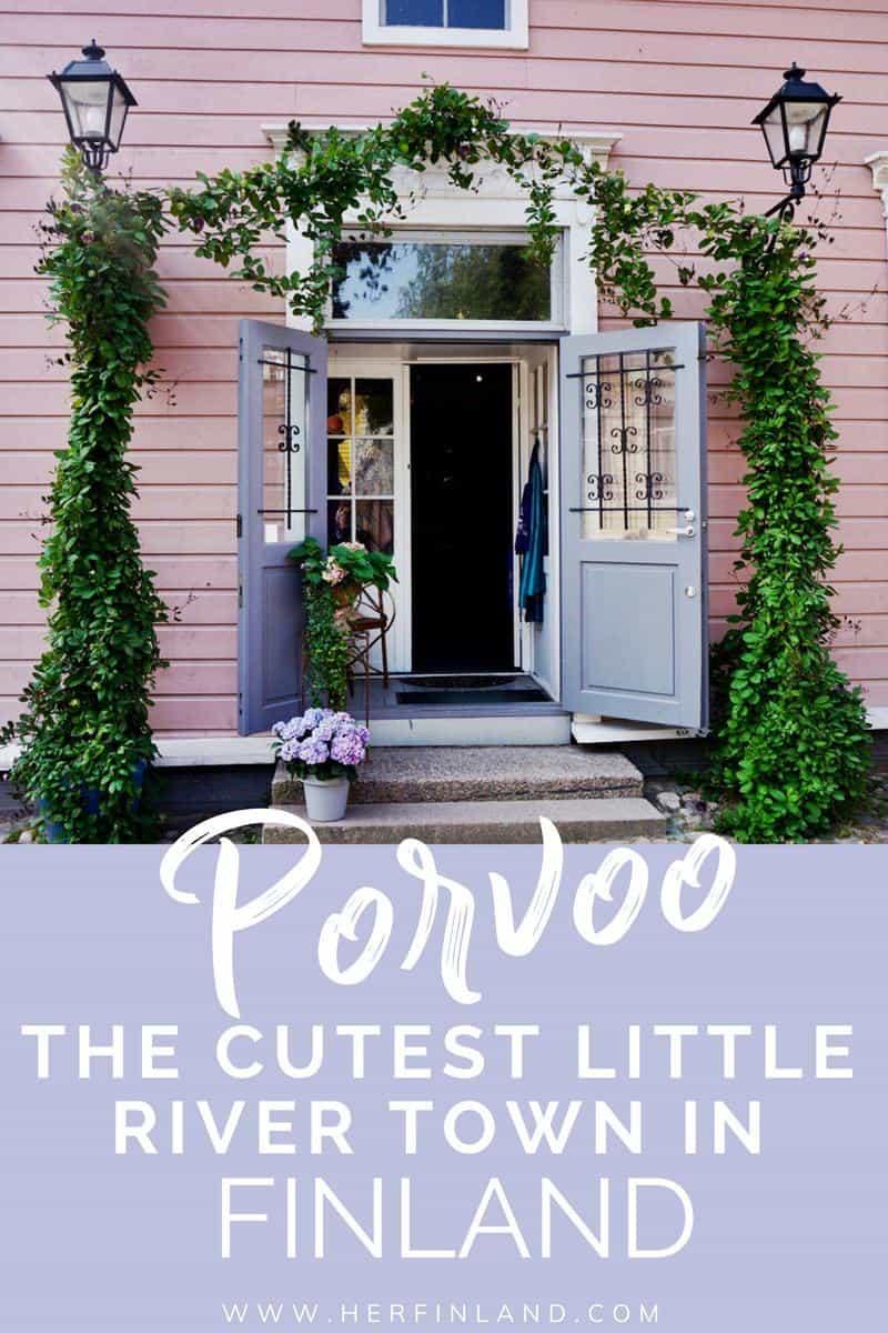 Porvoo Finland is the cutest little river town super close to Helsinki and so worth a visit!