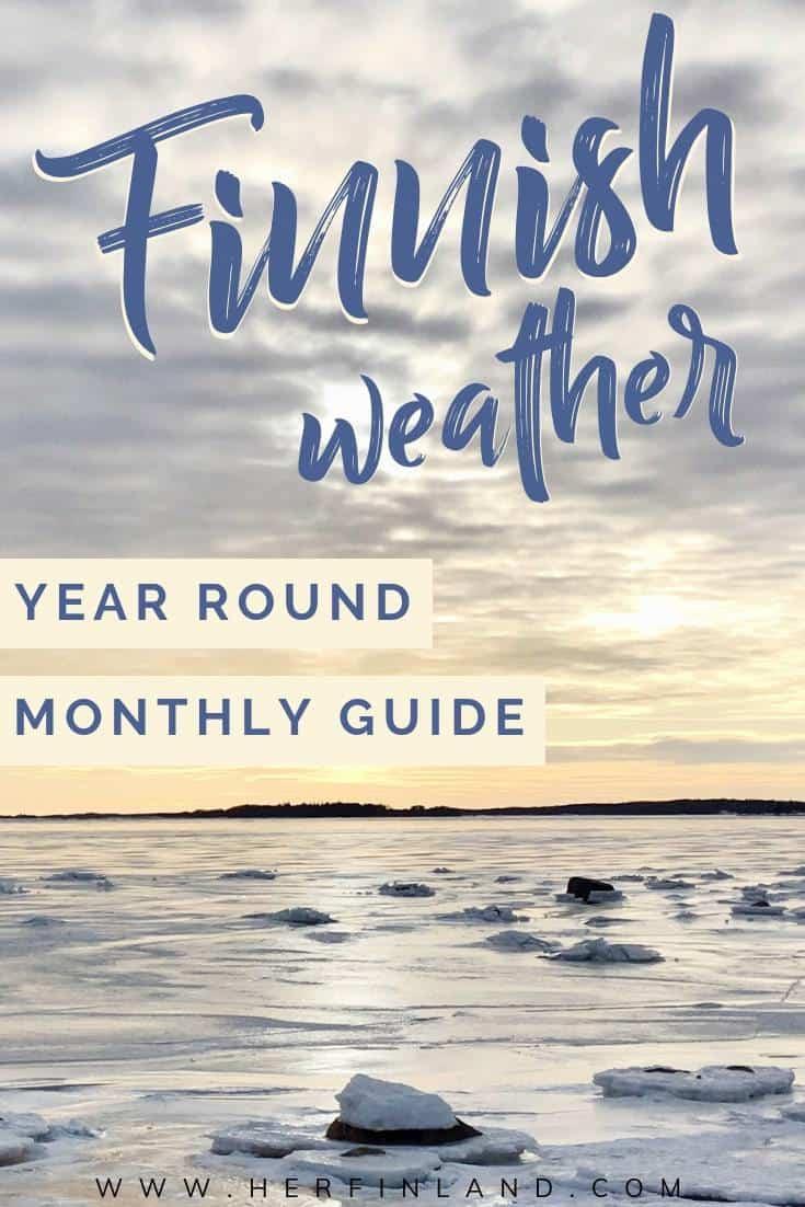 Here are great Finland weather year round tips to help plan your visit to Finland! #Finland #weather