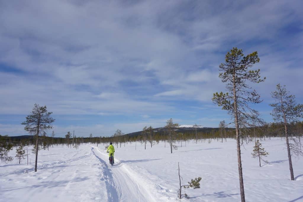 Winter biking things to do in Ylläs ski resort - Her Finland: Check out all the activities you can do in Ylläs