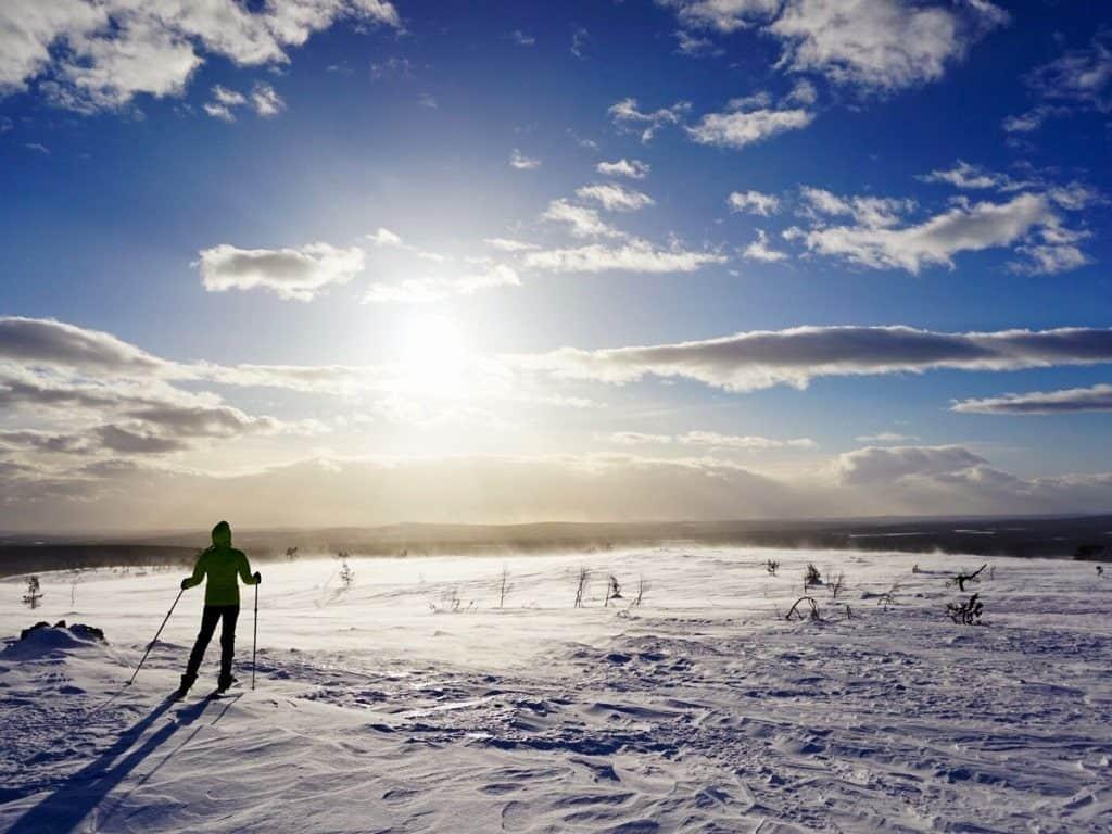 ylläs ski resort fell top by Her Finland blog