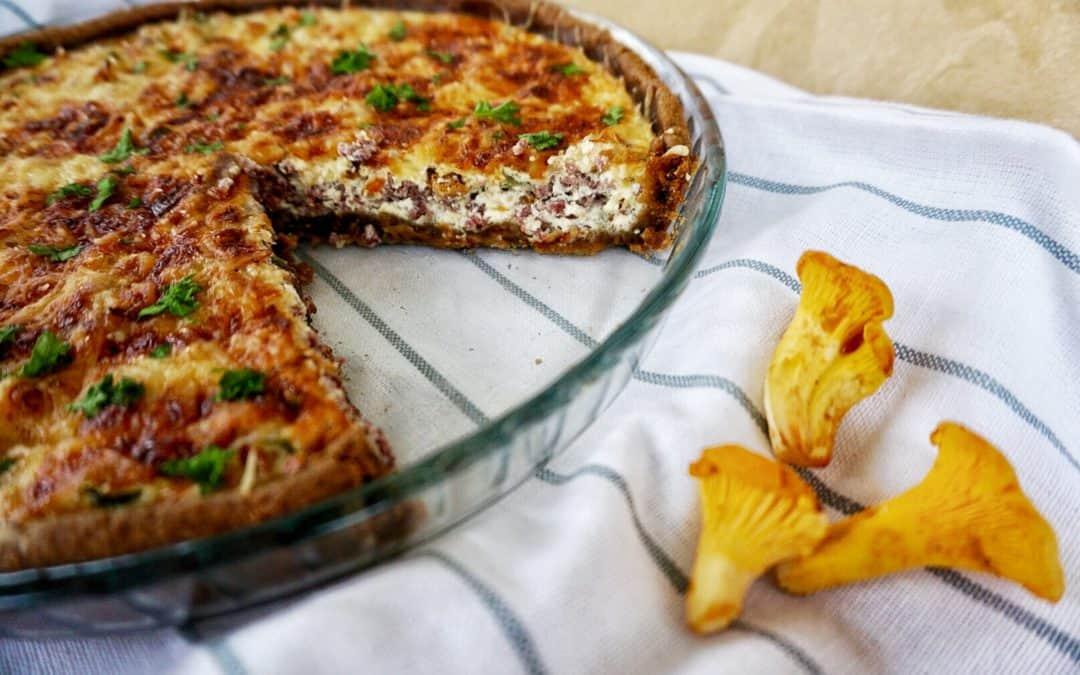 Easy Chanterelle Recipe: The Finnish Chanterelle Pie