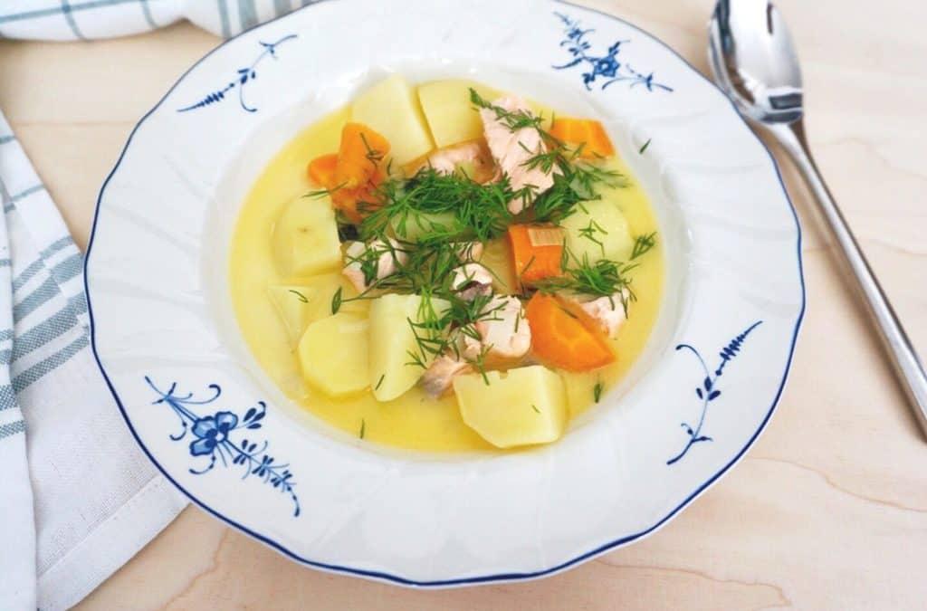 The Classic and Simple Finnish Salmon Soup