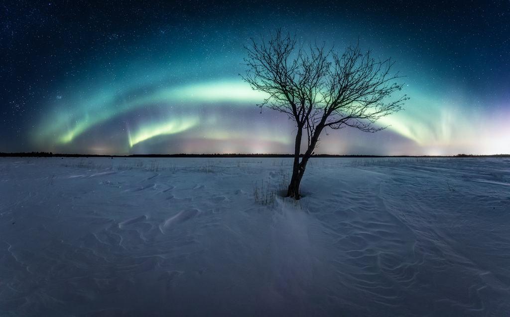 Semester i Lappland och norrsken