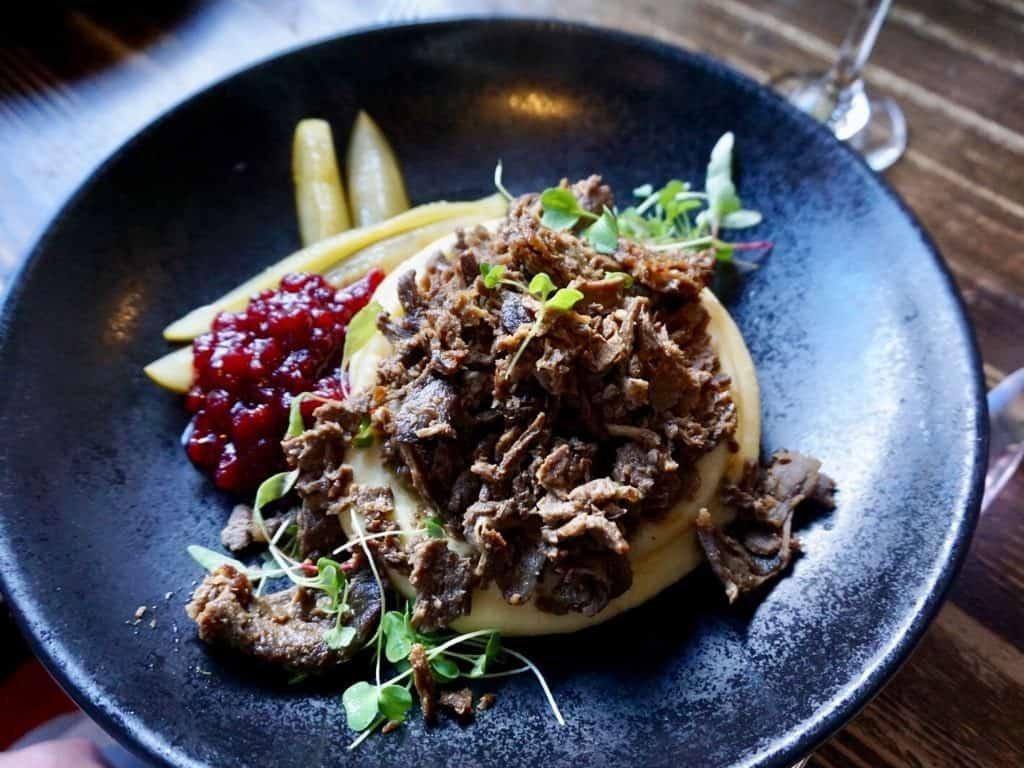 sauteed reindeer - a delicious Finnish dish