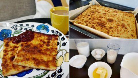 Finnish Oven Pancake: Favorite Homey Dessert in Finland