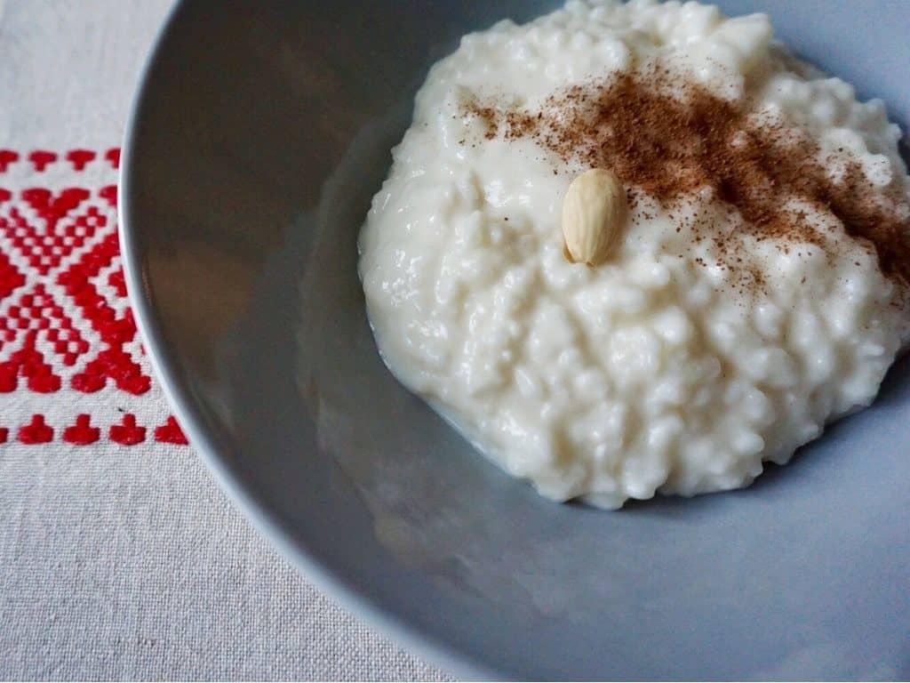 Finnish christmas foods: Rice pudding by Her Finland blog