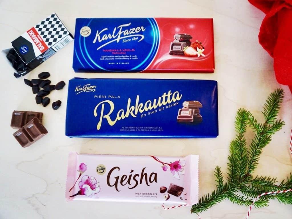 Finnish gifts: Chocolate & salmiakki by Her Finland blog
