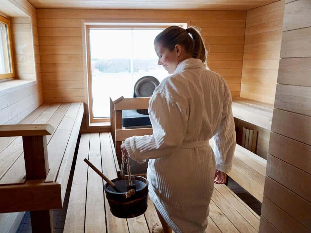 Etiqueta de la sauna finlandesa por el blog Her Finland