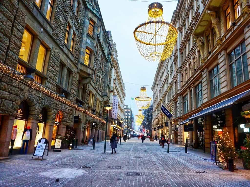 Helsinki in winter: The beautiful city center by Her Finland