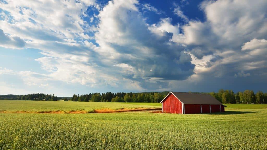 countryside in finland