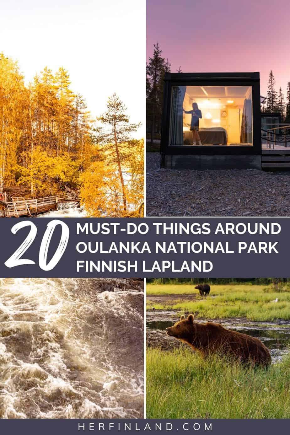 OULANKA NATIONAL PARK RUKA FINLAND Oulanka National Park tips in Finnish Lapland