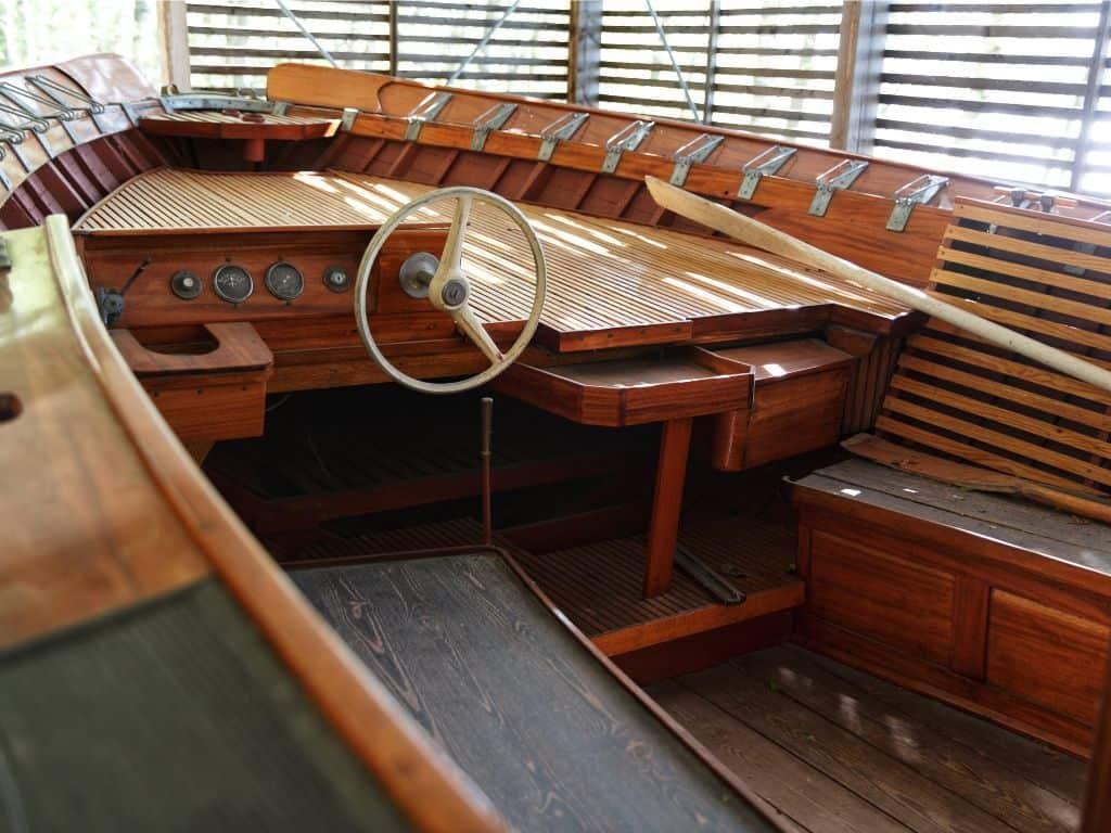 Alvar Aalto's Muuratsalo experimental House includes a boat.