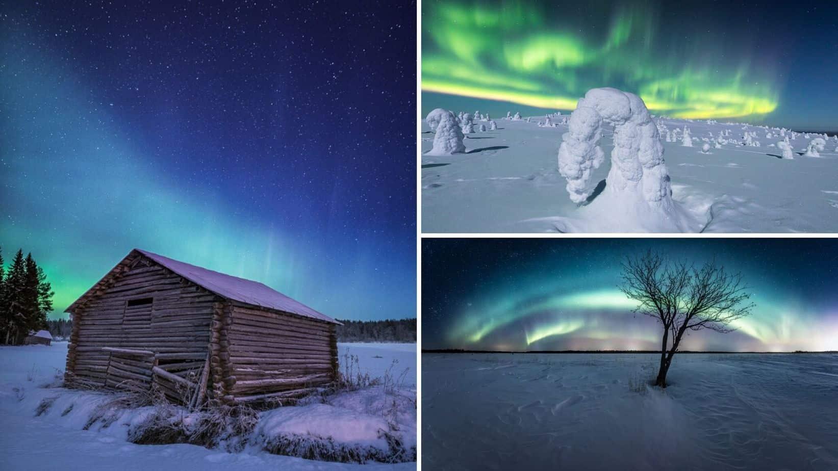 best time to see northern lights in Finland