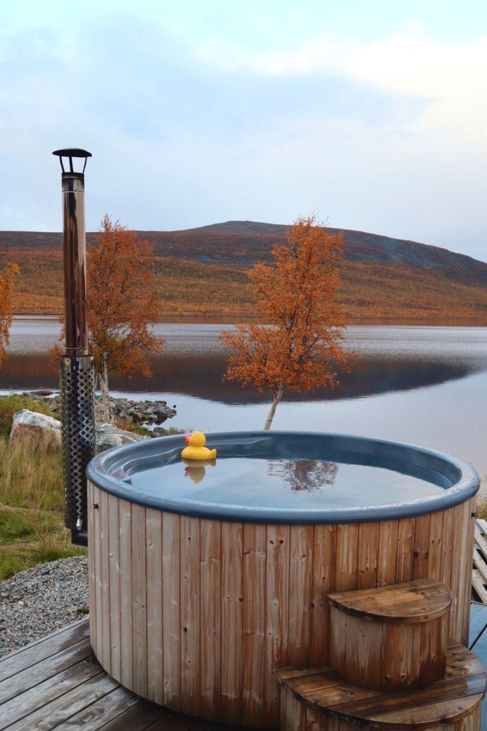 artic land adventure hot tub