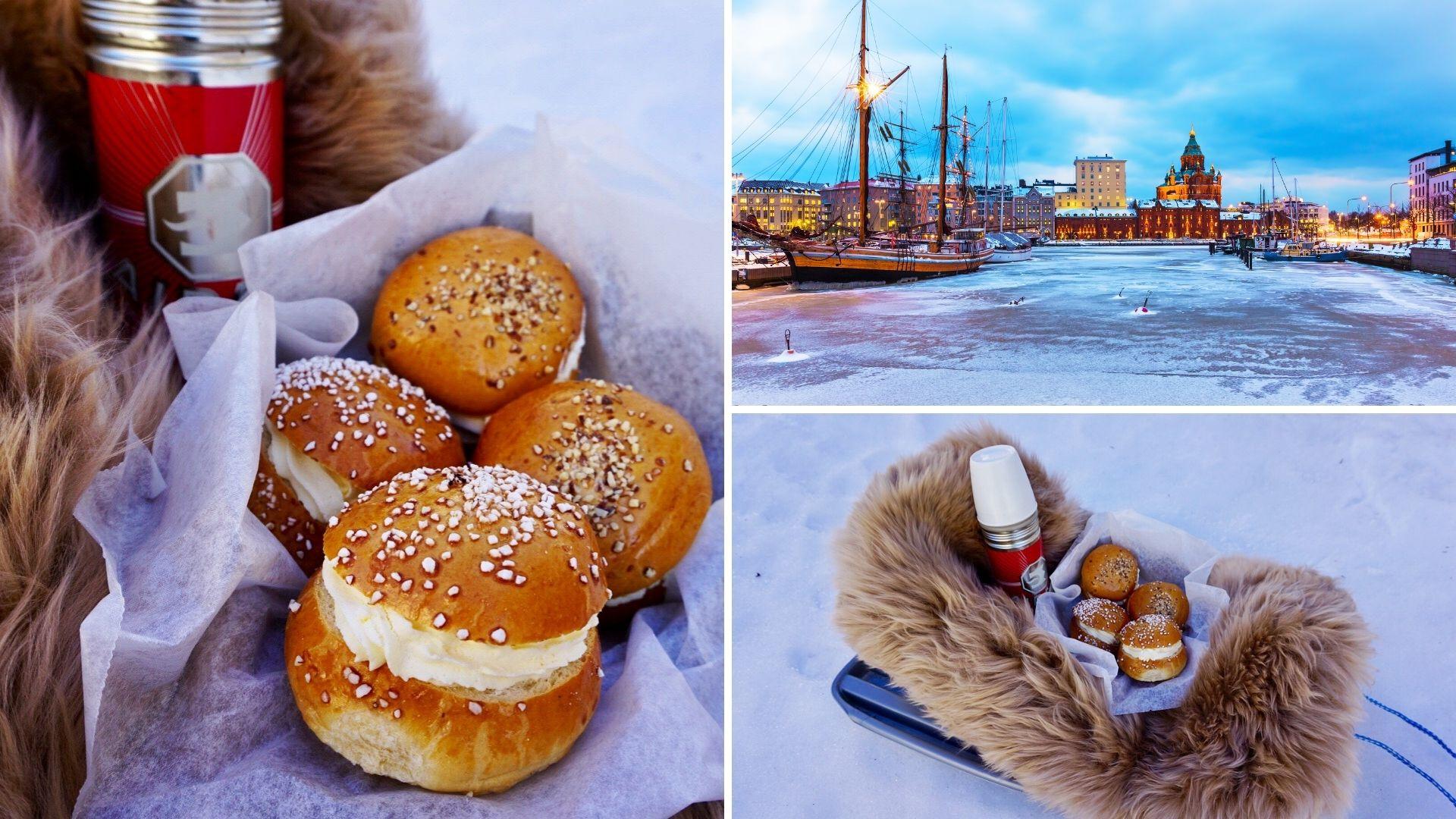Shrovetide buns recipe from Finland