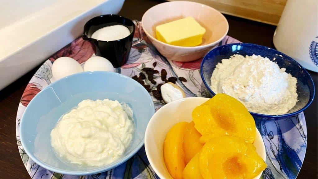 ingredients for Finnish Easter dessert