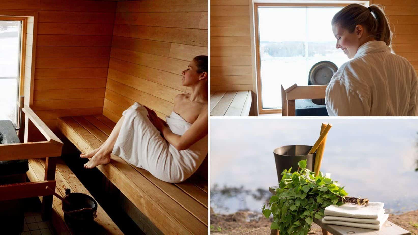 finnish women sauna