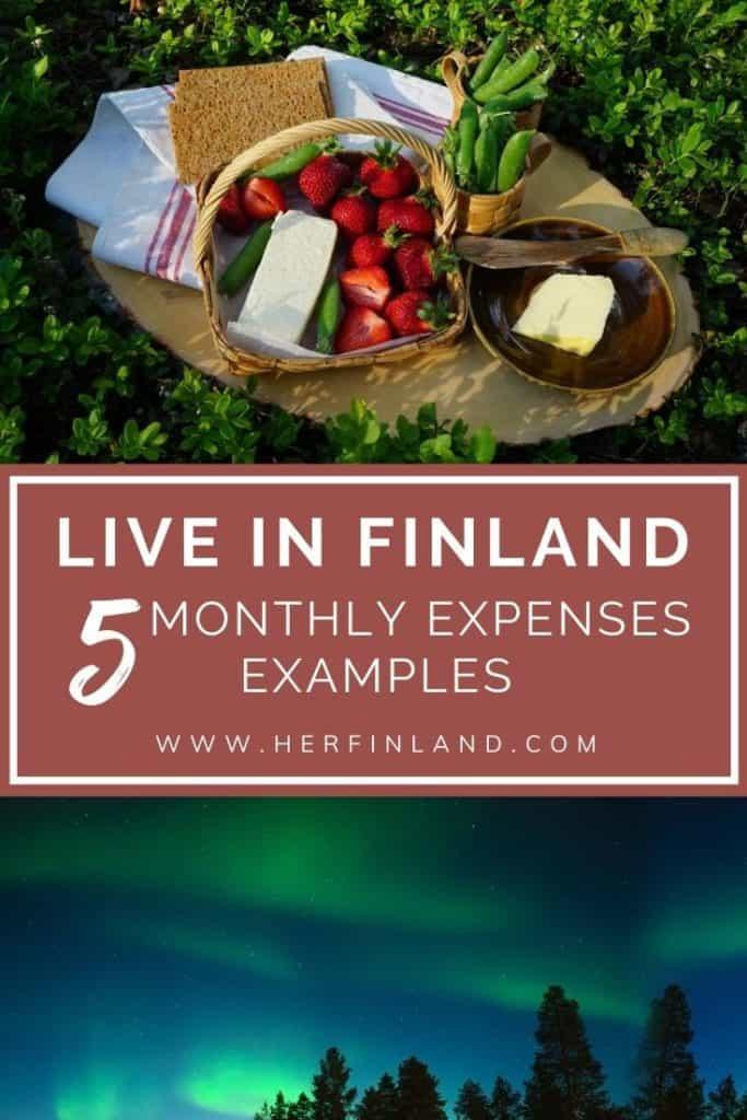 delicious Finnish foods and beautiful nature