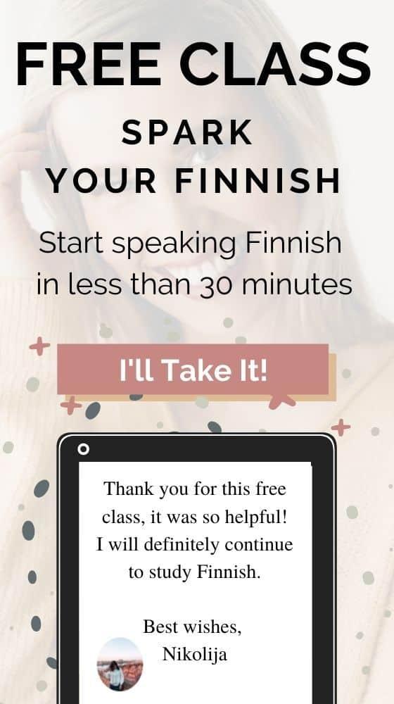 Free Finnish online course