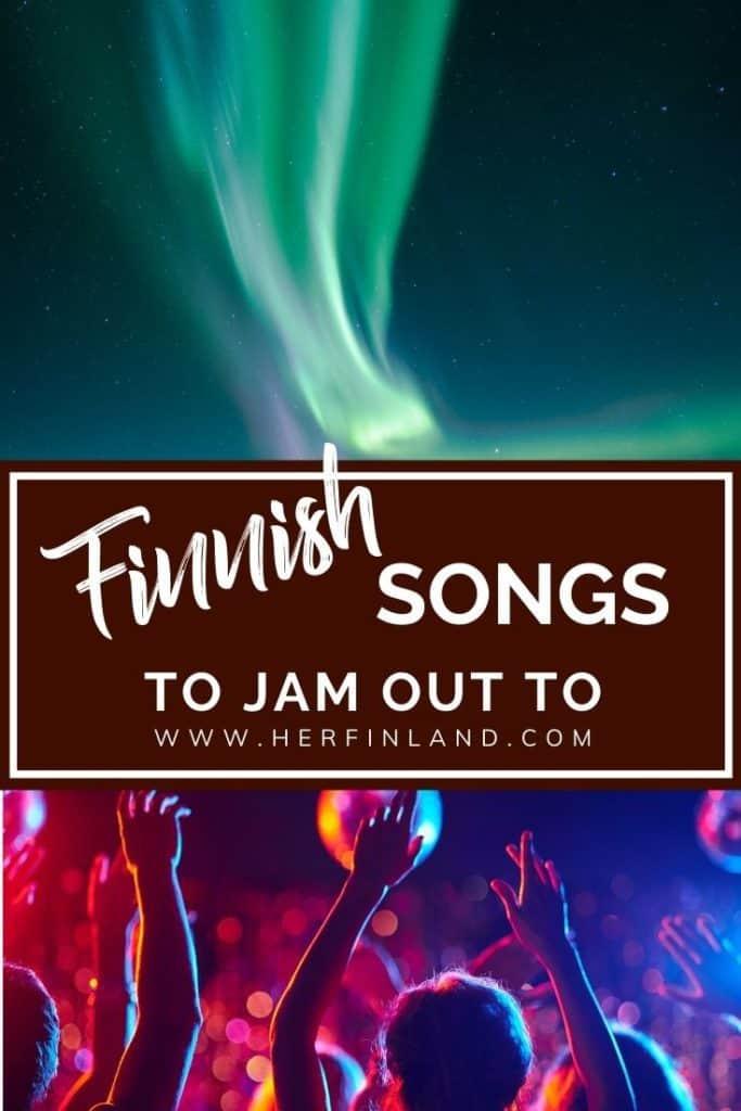 Finnish songs on Finnish Spotify playlist