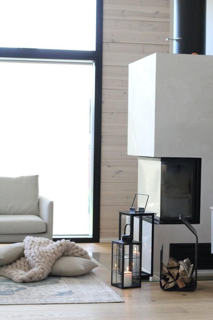 View of Modern Log Home Escape with Finnish Design Tips – Her Finland