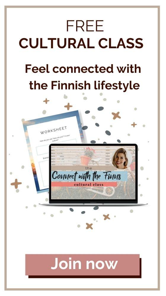 Free Finnish culture class