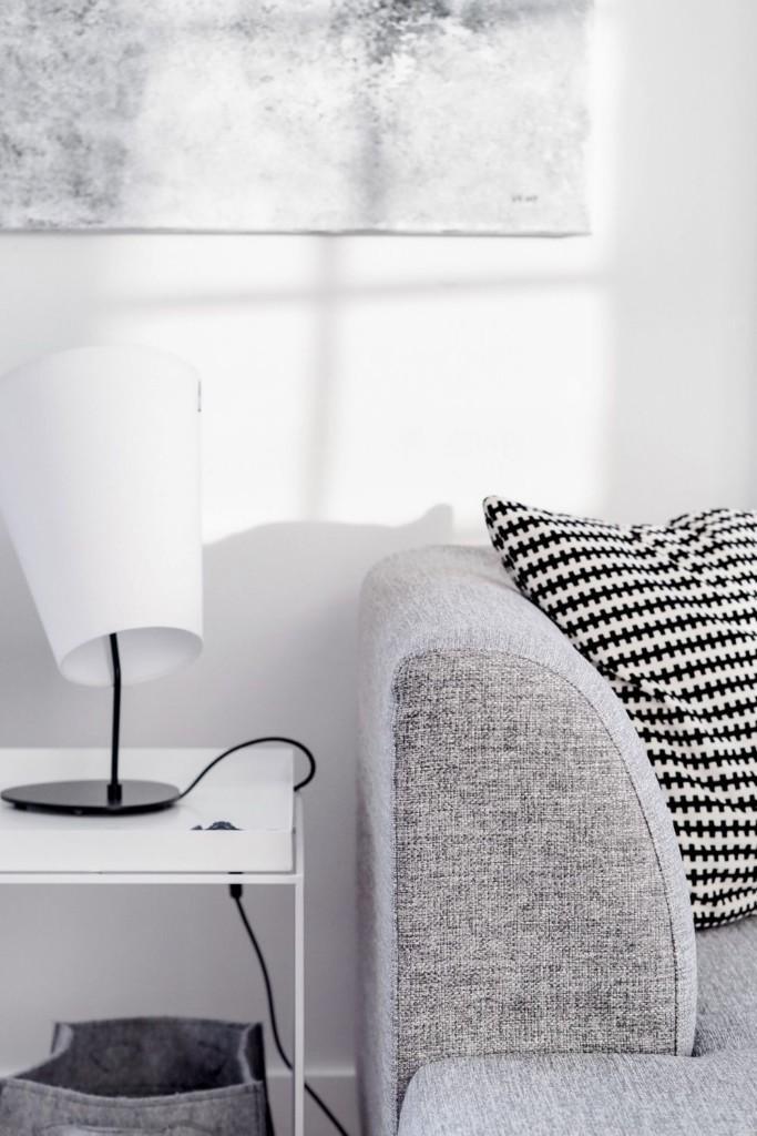 Modern and sleek Finnish livingroom