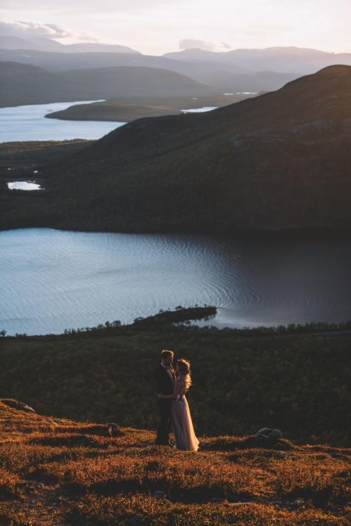 Fall Finland wedding