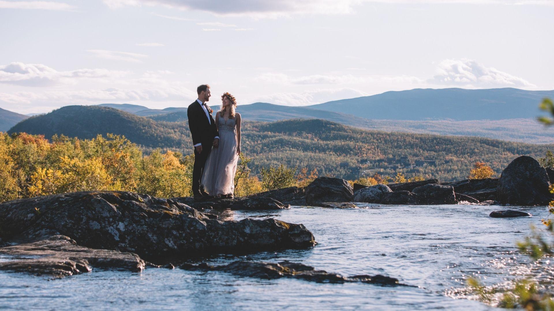 Lapland wedding in Kilpisjärvi