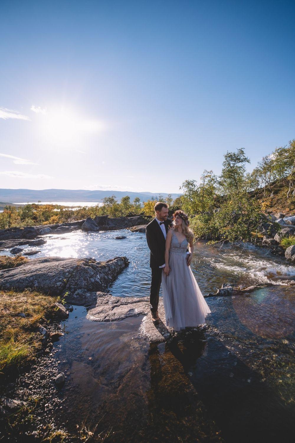 Lapland wedding in Kilpisjärvi 