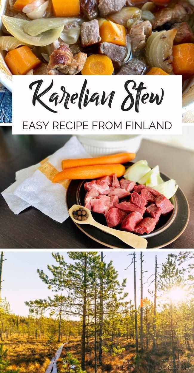 Finnish Karelian stew recipe is super easy to make.