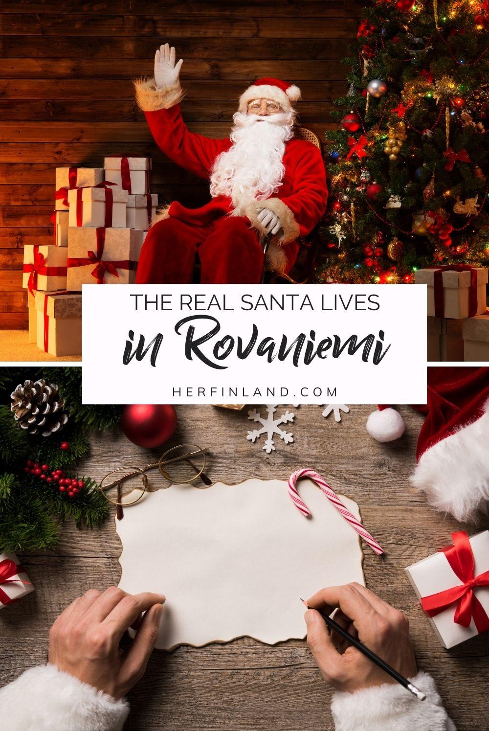 Santa lives in Rovaniemi