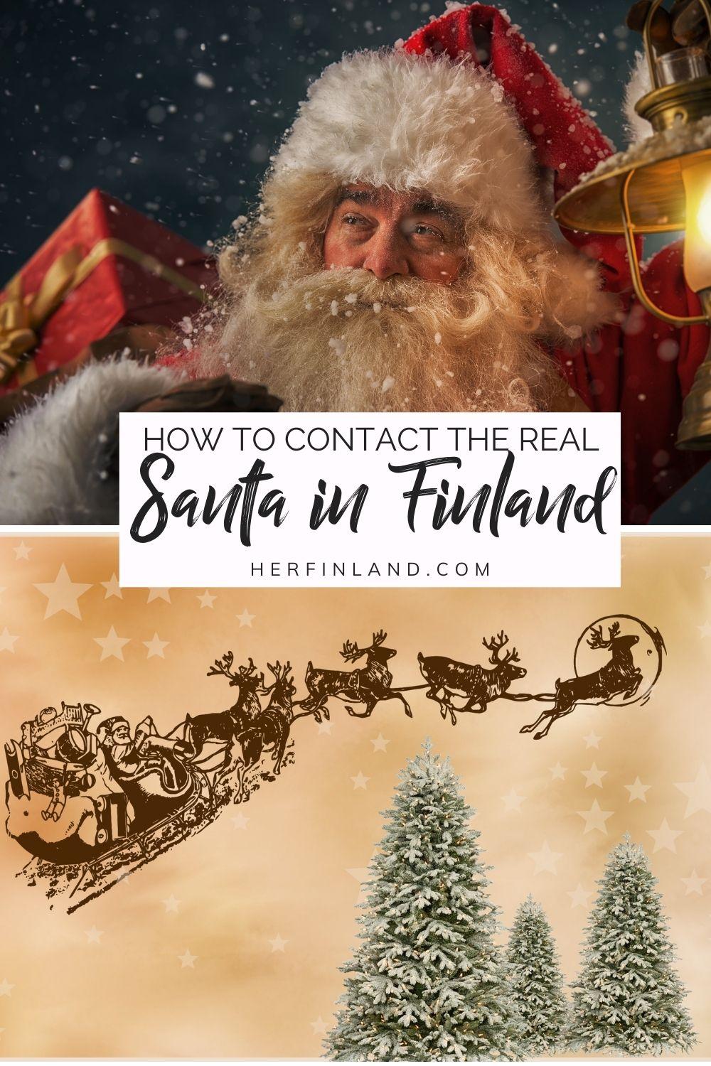 how to contact santa claus