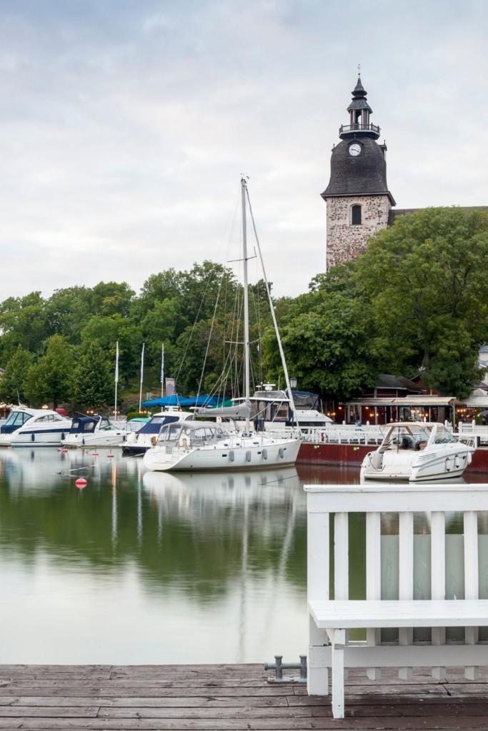 Naantali wooden harbor
