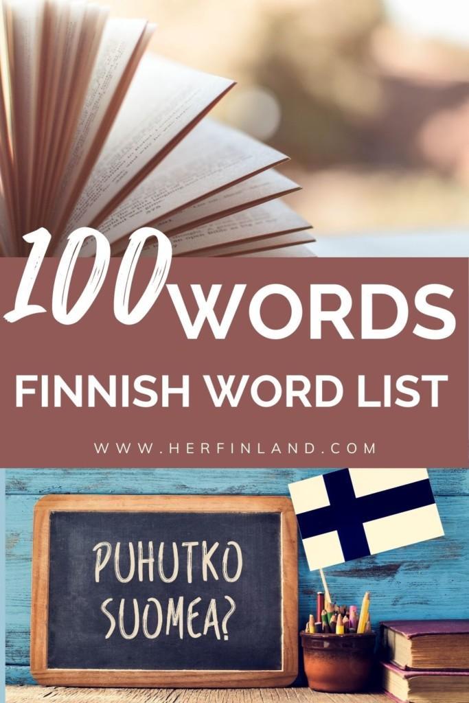 finnish vocabulary