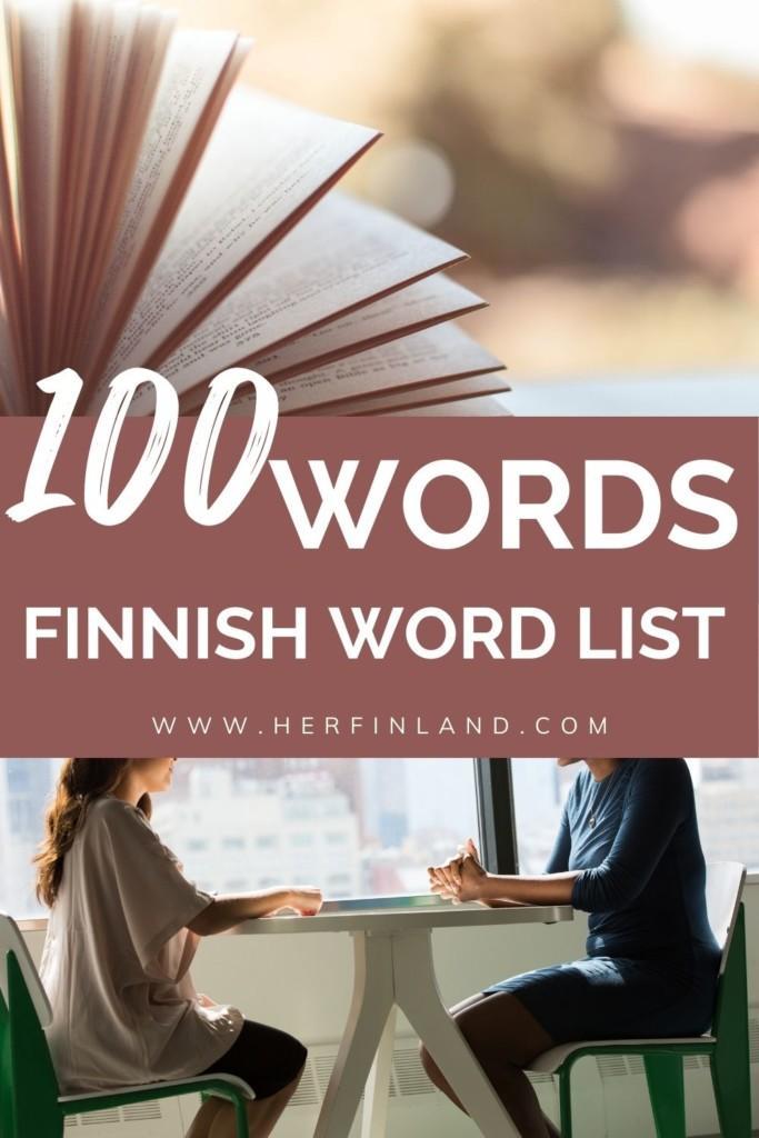finnish vocabulary