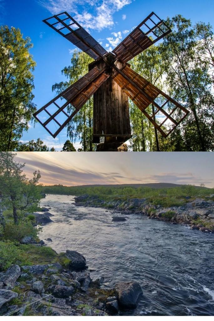 Finnish windmill 