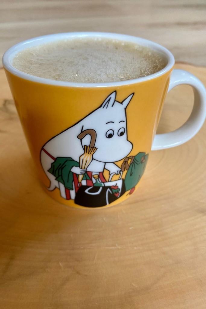 Mug Enfant Moomin en émail « Happy Family »