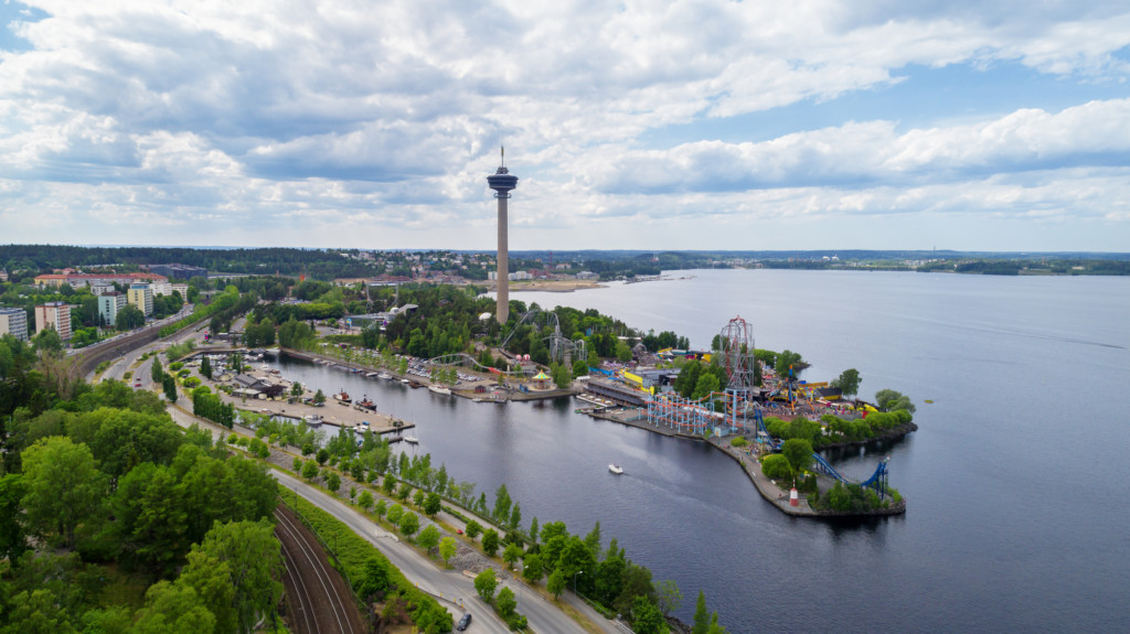 Tampere sights shore