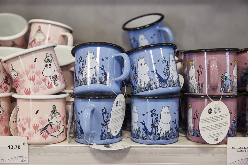 Moomin souvenir cup mug