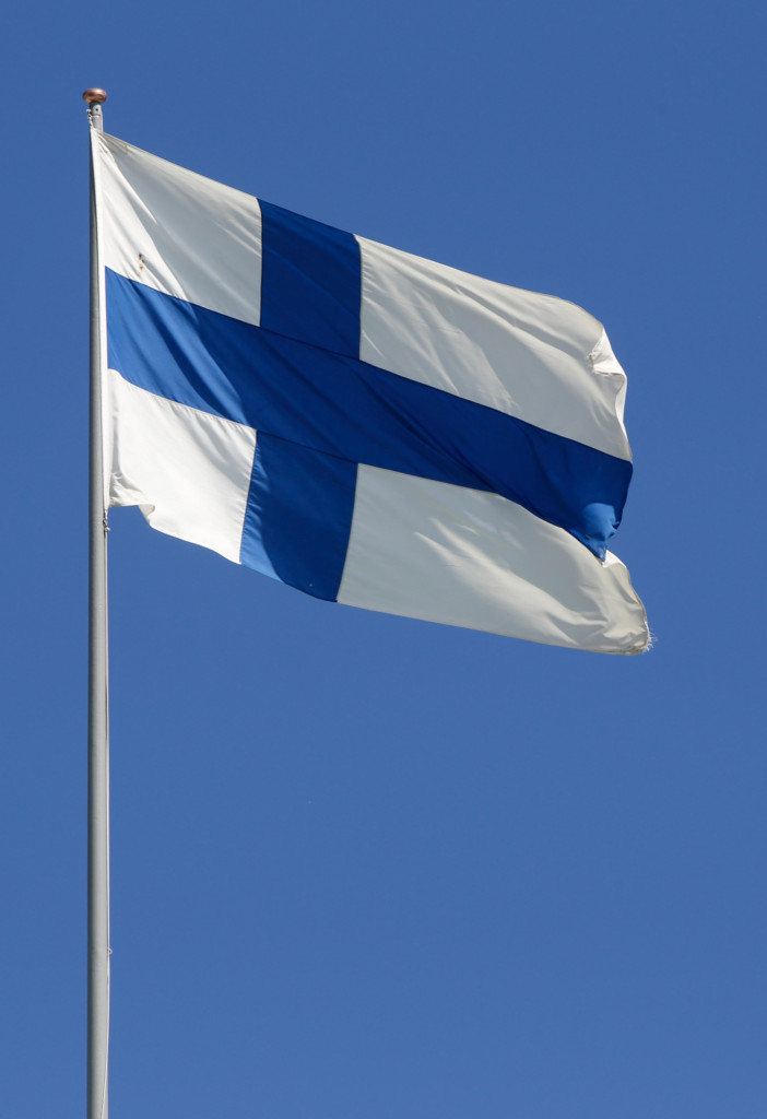 National flag Finland